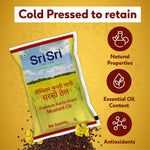 Premium Kachi Ghani Mustard Oil Pouch, 1L