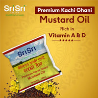 Premium Kachi Ghani Mustard Oil Pouch, 500ml