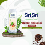 Henna Shikakai Shampoo - For Silky Smooth & Conditioned Hair, 200 ml