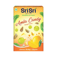 Amla Candy - Mango Flavoured - Delicious Healthy & Digestive, 400g - Sri Sri Tattva
