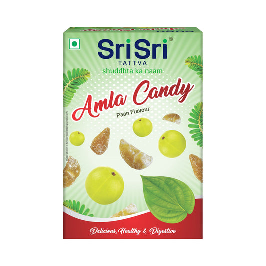 Amla Candy - Paan Flavoured - Delicious, Healthy & Digestive, 400g - Sri Sri Tattva