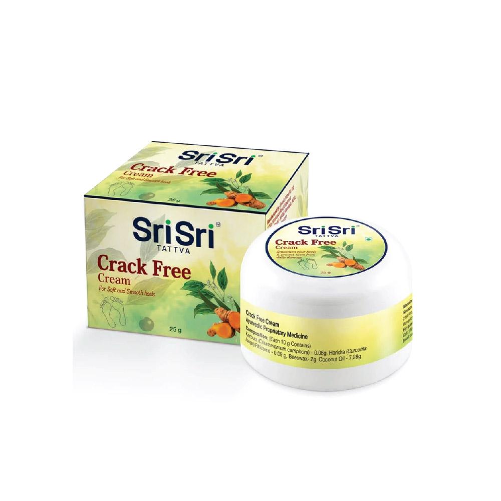 Crack Free Cream - For Soft & Smooth Heels, 25g - Sri Sri Tattva