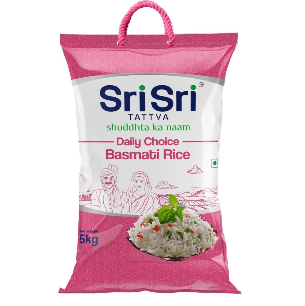 Daily Choice Basmati Rice, 5kg - Sri Sri Tattva