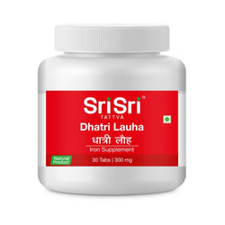 Dhatri Lauha - Iron Supplement, 30 Tabs | 300 mg - Vitamins & Supplements 