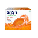 Glycerin Soap - For Soft & Hydrated Skin, 75g - Sri Sri Tattva