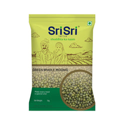Green Whole Moong, 1 kg - Dals, Rice, Atta & Millets 