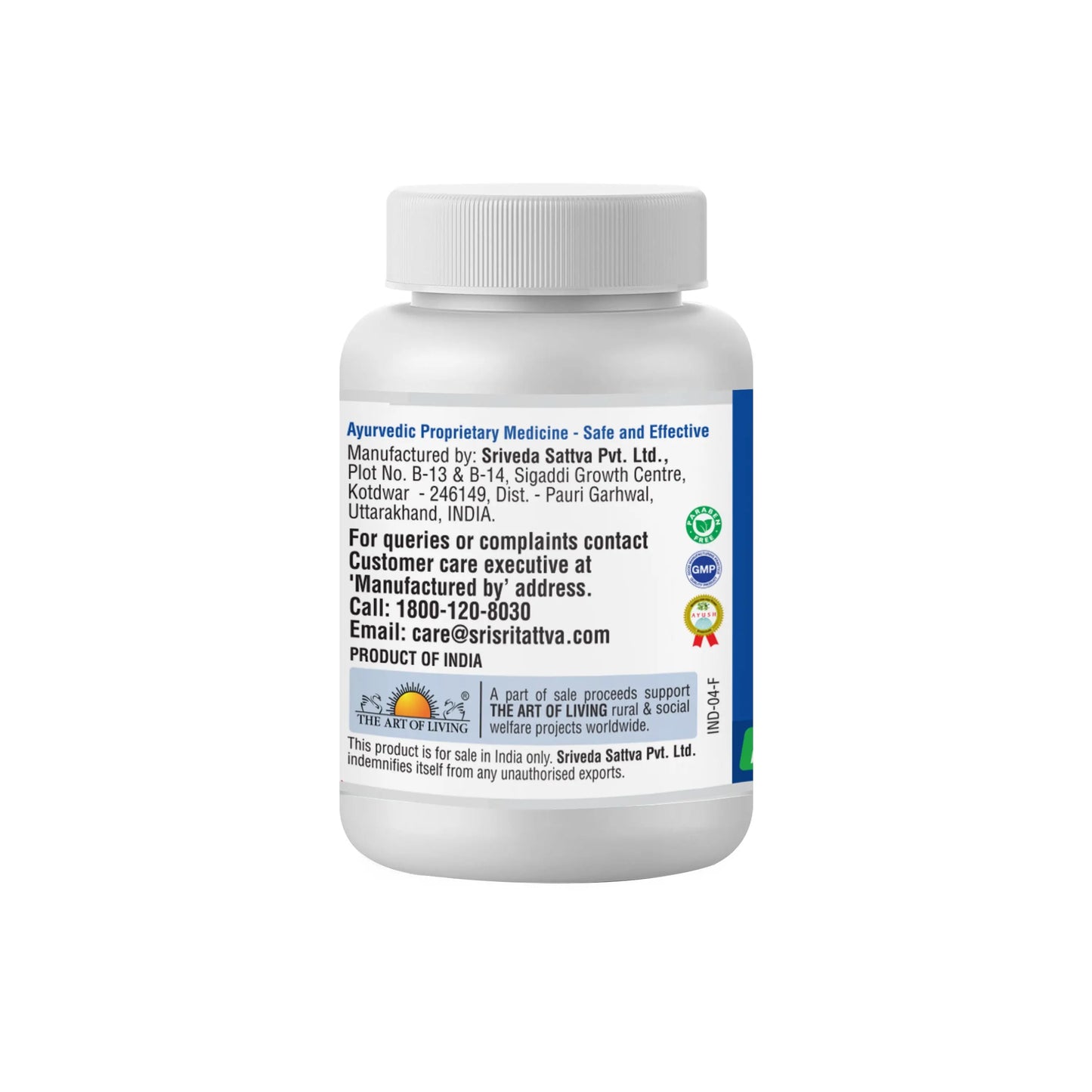 Liv-On - Liver Tonic, 60 Tabs | 500mg - Sri Sri Tattva