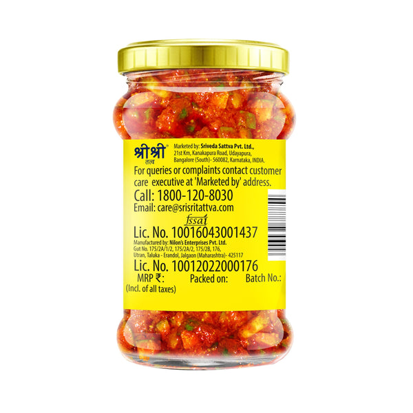 Mango Pickle - Mustard Oil, 300g - Sri Sri Tattva