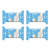 Milk Cookies, 60g (Pack of 4) - Sri Sri Tattva