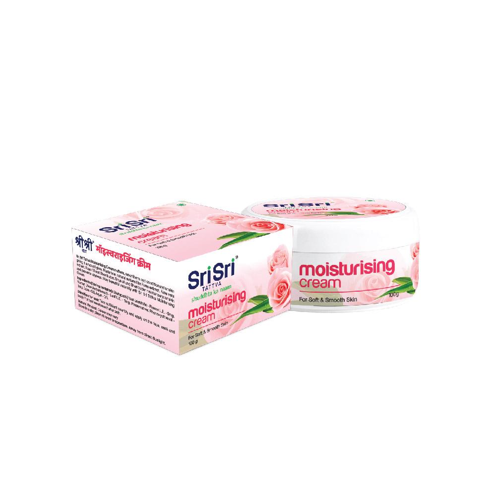 Moisturising Cream - For Soft & Smooth Skin, 100g - Sri Sri Tattva