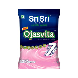 Strawberry Ojasvita  - Sharp Mind & Fit Body, 15g - Powdered Drinks 