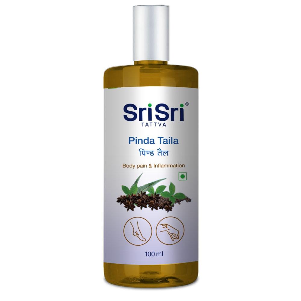 Pinda Taila - Body Pain & Inflammation, 100ml - Sri Sri Tattva