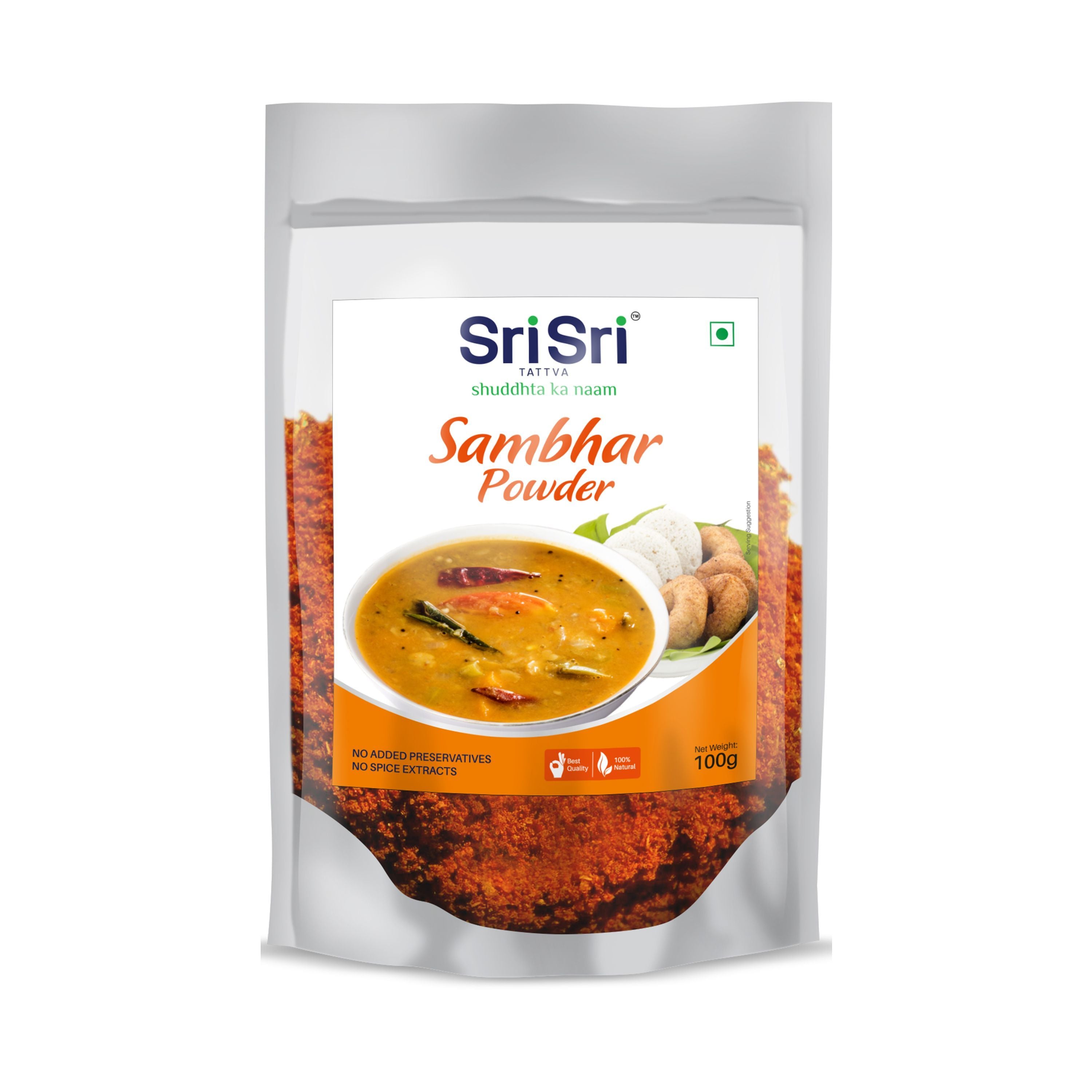 Sambar Powder, 100g - Sri Sri Tattva