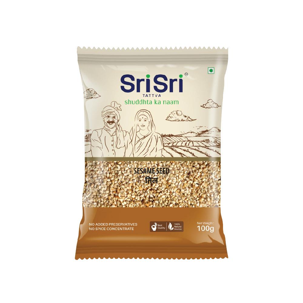 Sesame Seeds - Til, 100g - Sri Sri Tattva