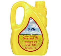 Premium Kachi Ghani Mustard Oil, 5L - Mustard Oil 