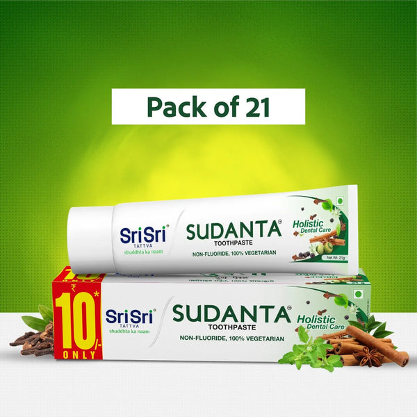 Sudanta Toothpaste (Pack of 21)